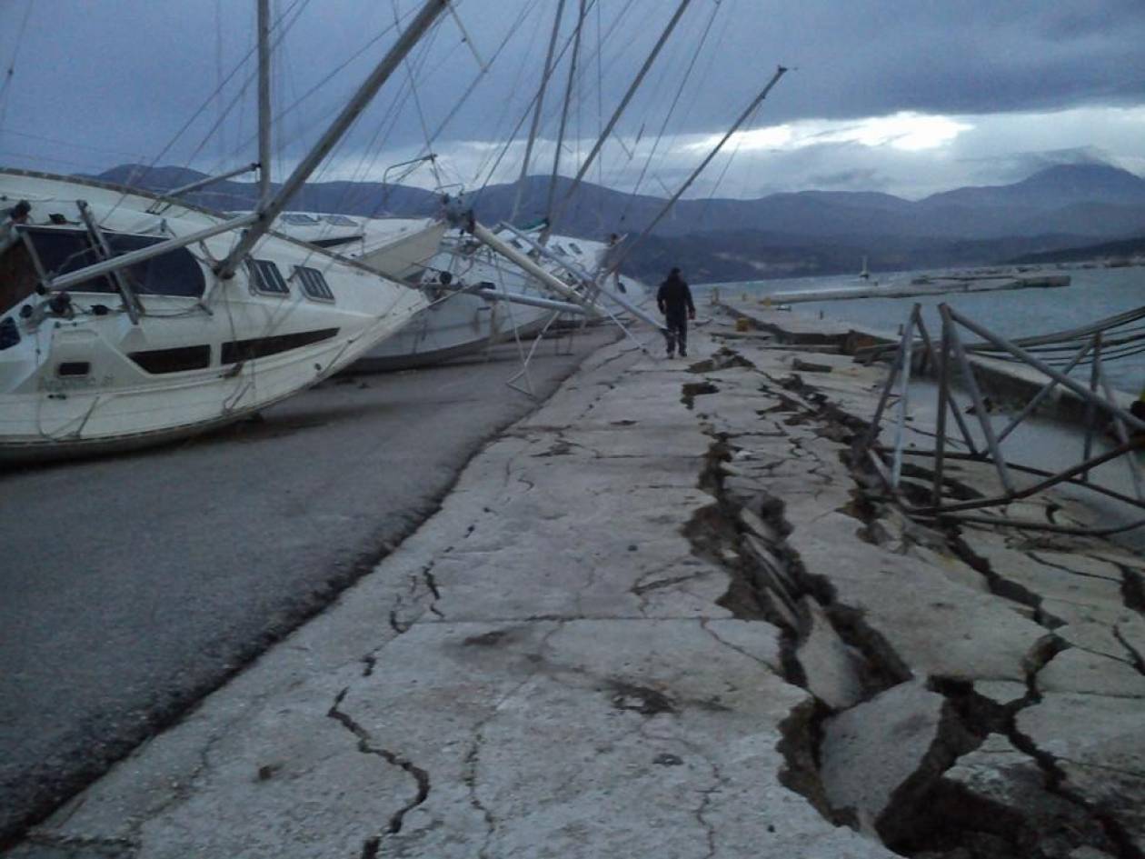 Δείτε συγκλονιστικές φωτογραφίες από το νέο σεισμό στην Κεφαλονιά
