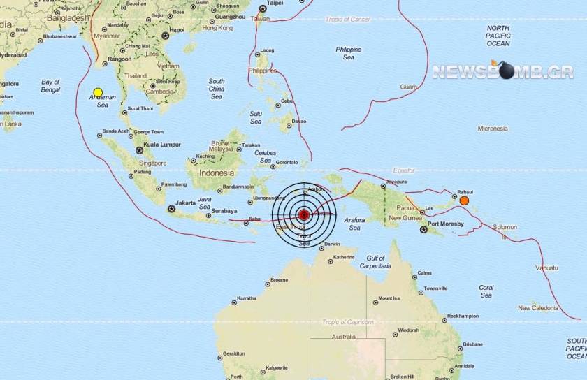 Σεισμός 6,1 Ρίχτερ στην Ινδονησία