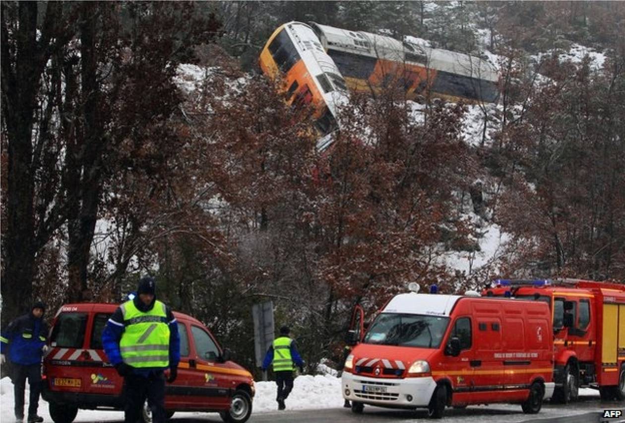 Γαλλία: 4 άτομα νοσηλεύονται μετά τον εκτροχιασμό τρένου στις Άλπεις