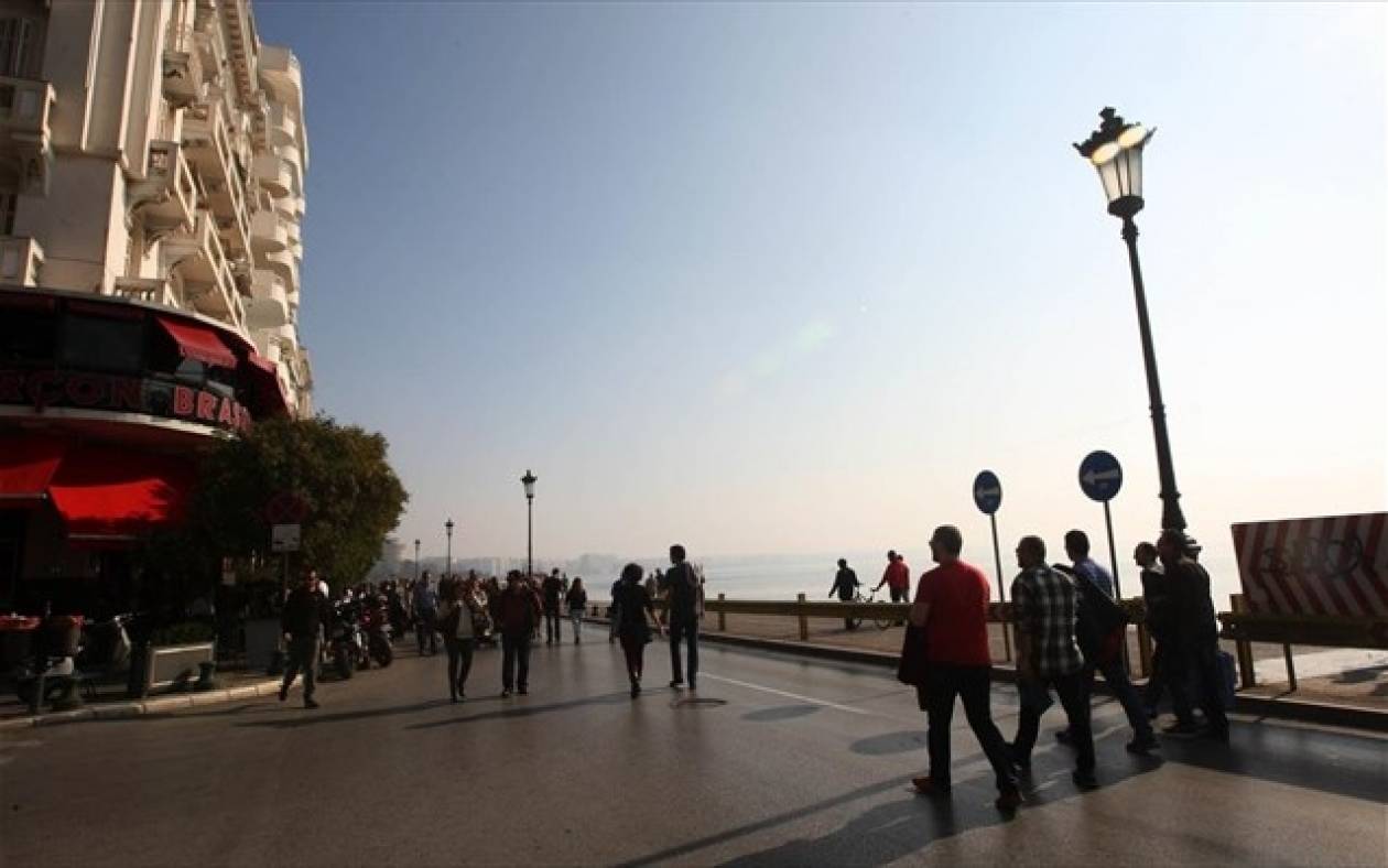 Θεσσαλονίκη: Πεζόδρομος για έξι ώρες η Λεωφόρος Νίκης