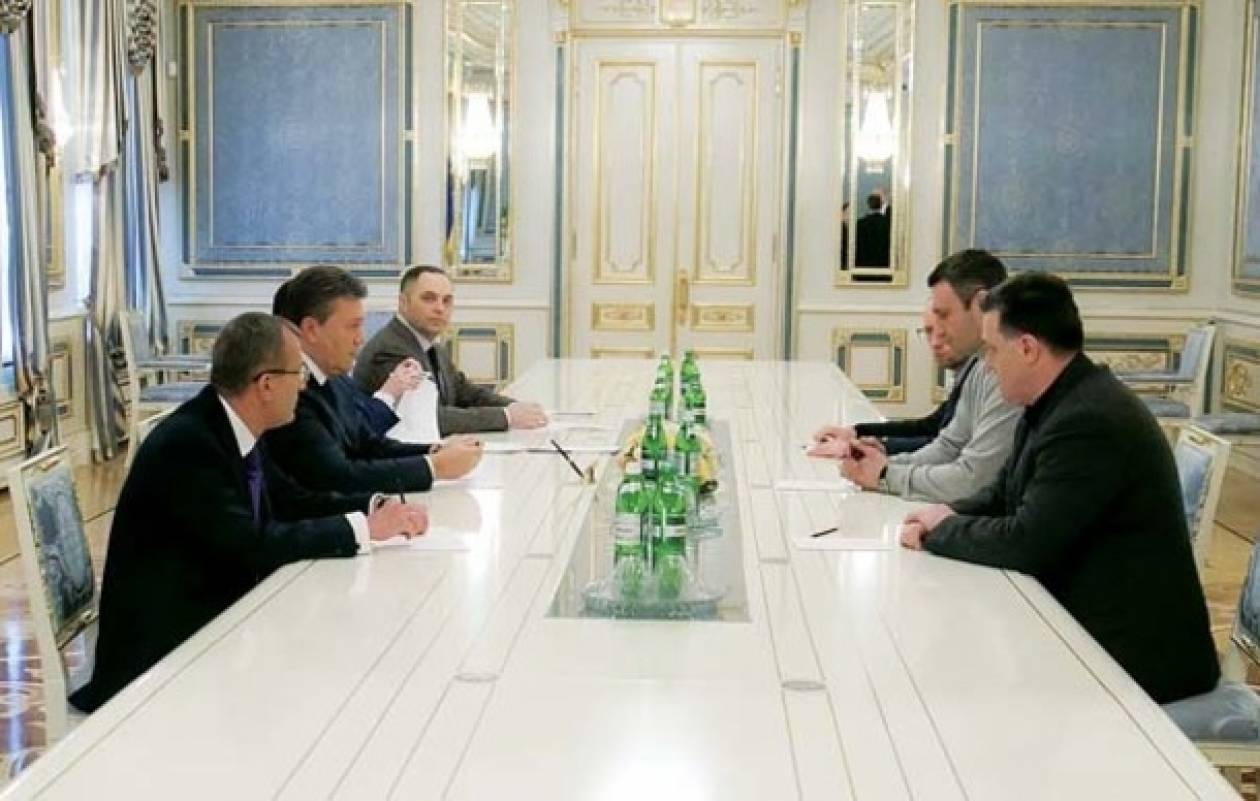 Ουκρανία: Συνάντηση με τον Γιανουκόβιτς έχει ο Κλίτσκο