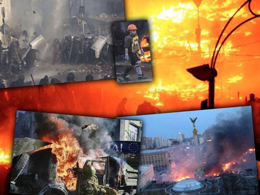 Σκηνικό εμφυλίου με 25 νεκρούς στην Ουκρανία
