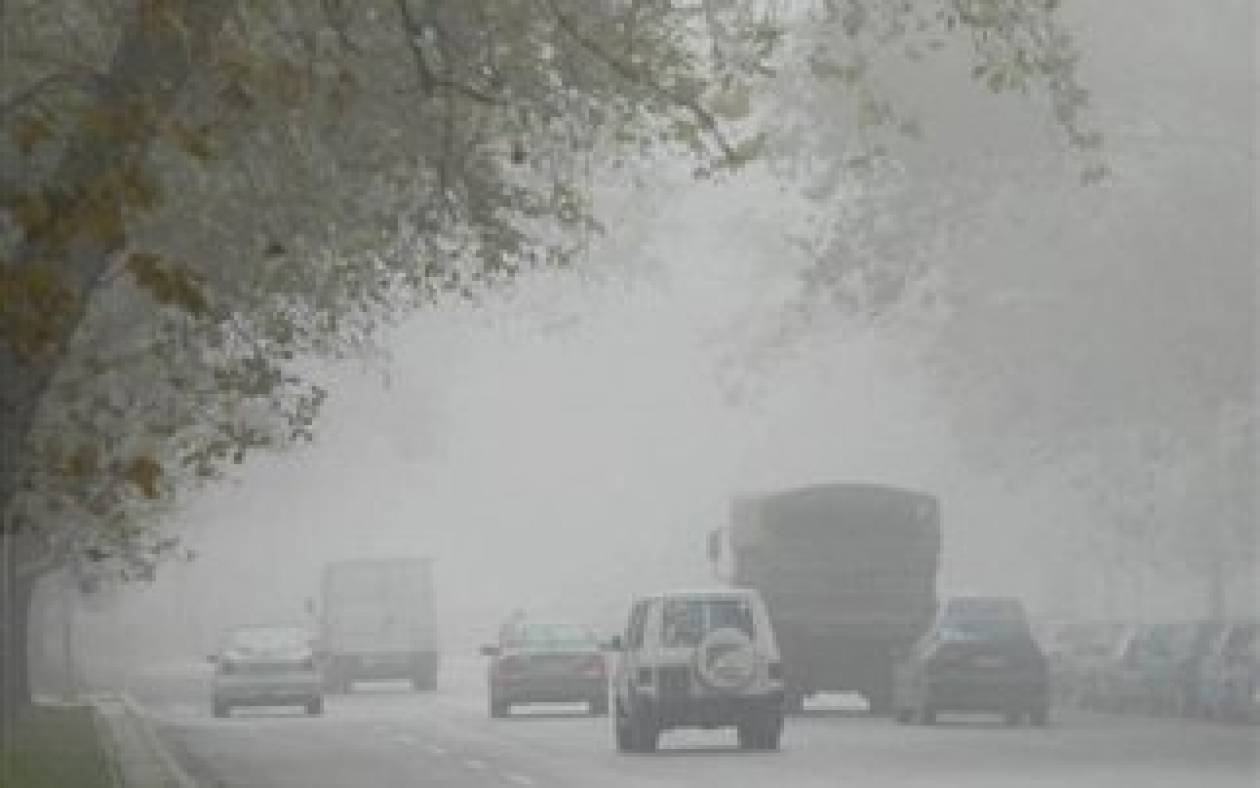 Ομίχλη σε Κεντρική και Δυτική Μακεδονία