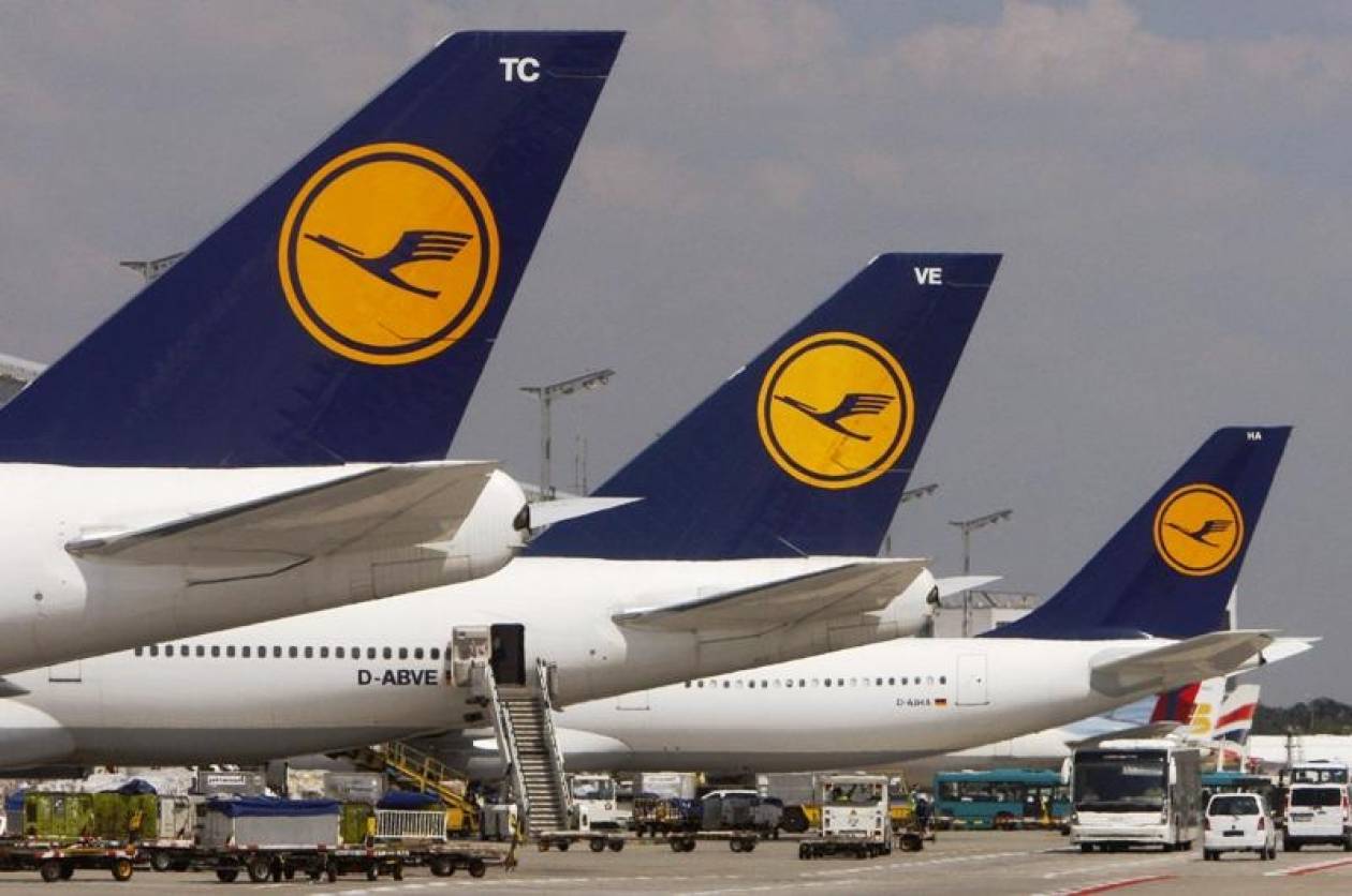 Η Lufthansa ακύρωσε 15 πτήσεις λόγω απεργίας του προσωπικού ασφαλείας