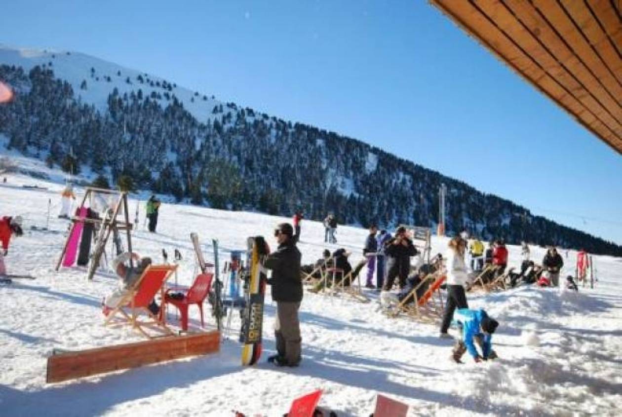 Which ski resorts are open in Greece?