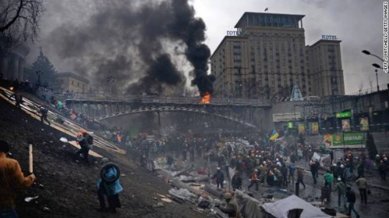 Before And After: Kiev's Independence Square