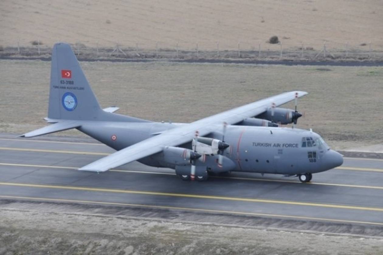 Με αεροσκάφη C-130 ενισχύθηκαν οι Τουρκικές Ένοπλες Δυνάμεις