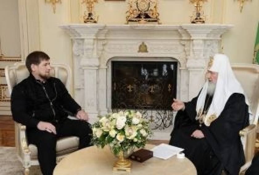 Συνάντηση Πατριάρχη Μόσχας με τον πρόεδρο της Τσετσενίας