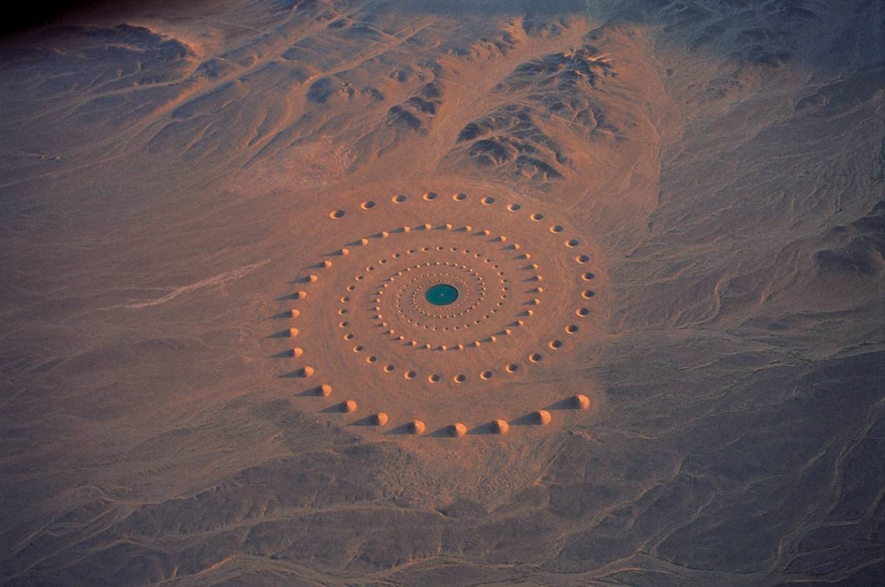 Α Greek installation in Sahara desert