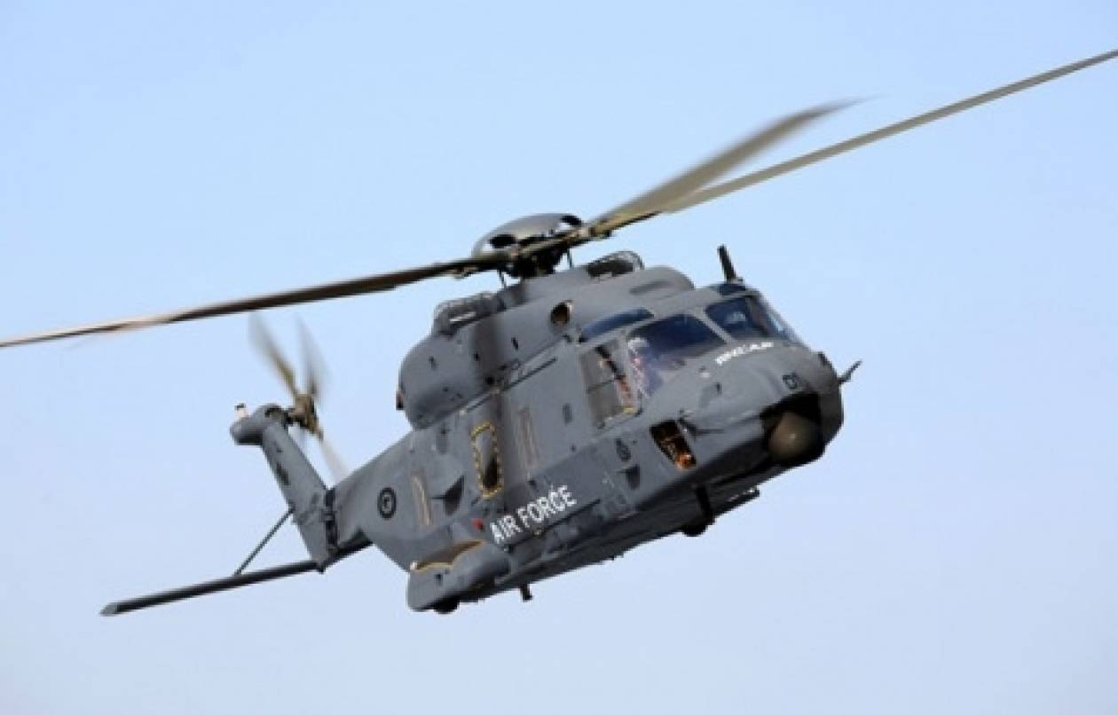 NATO's helicopters performed an emergency landing in Zante