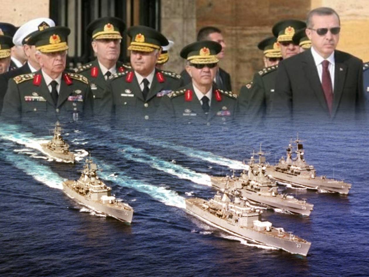 Σκηνικό έντασης στο Αιγαίο ετοιμάζουν οι Τούρκοι στρατηγοί