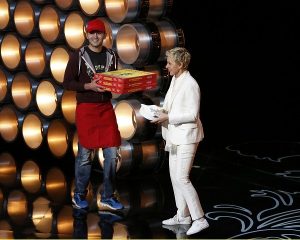 Όσκαρ 2014: Ποιος έκανε... delivery πίτσας στα βραβεία;