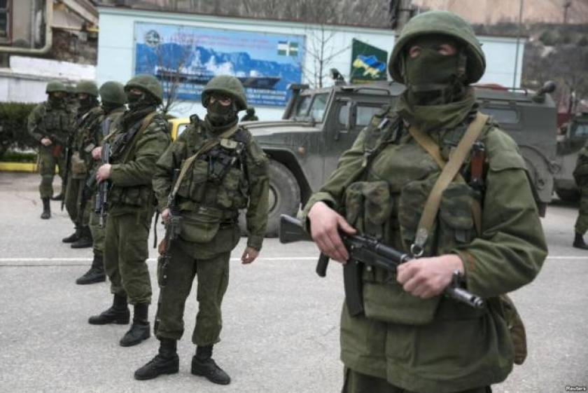 Ένταση σε στρατιωτική βάση στην Κριμαία