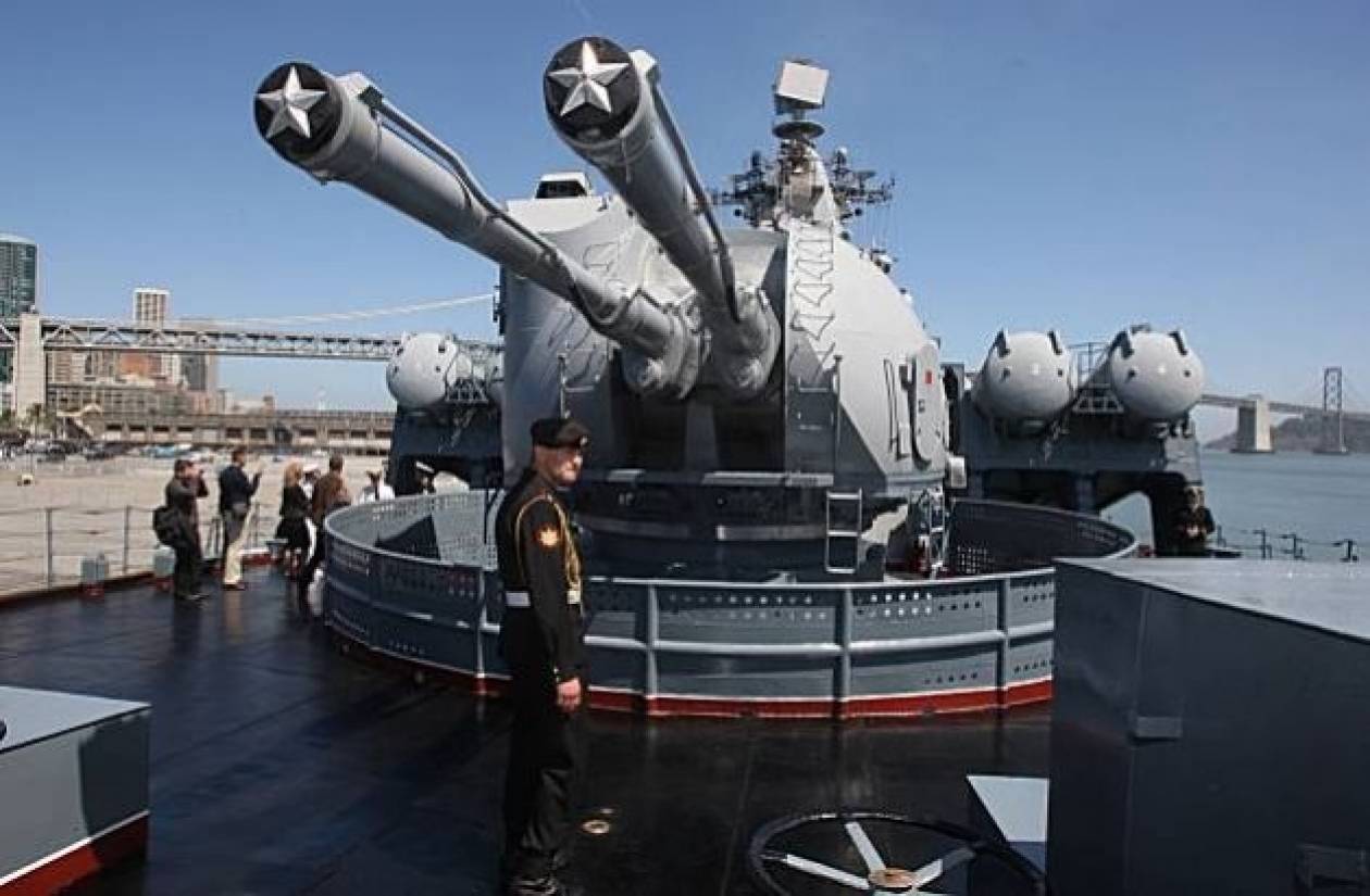 Επιστρέφουν στη βάση τους δύο ρωσικά πολεμικά πλοία