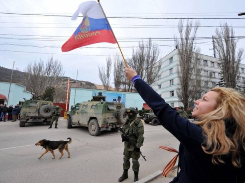 Τι έκαναν οι κάτοικοι της Κριμαίας όταν μπήκε ο ρωσικός στρατός;