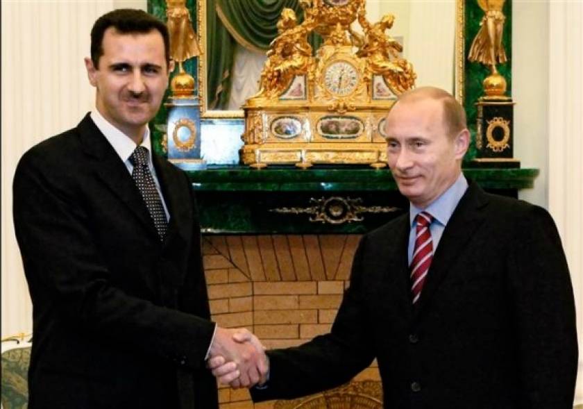 Άσαντ: Αλληλεγγύη στον Πούτιν εναντίον των εξτρεμιστών τρομοκρατών
