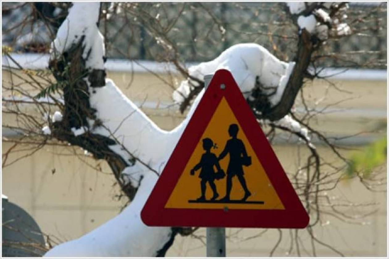 Evros: Schools are closed in Soufli due to snow