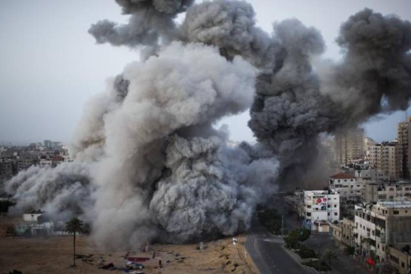 Μπαράζ επιθέσεων στη Γάζα από τους Ισραηλινούς