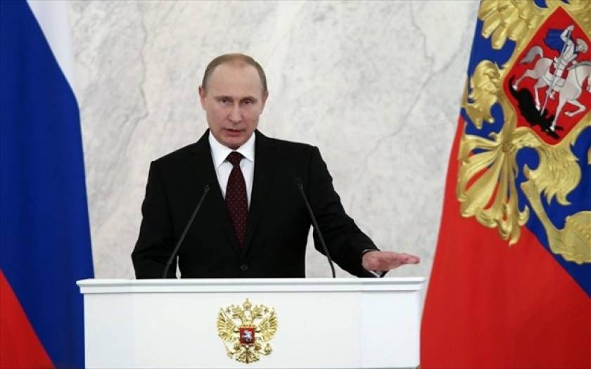 Πούτιν: Δεν φέρουμε ευθύνη για τα γεγονότα στην Κριμαία