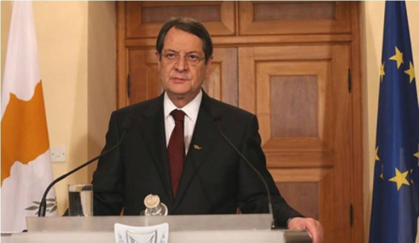 Ο Αναστασιάδης ενημέρωσε για το Κυπριακό το Εθνικό Συμβούλιο