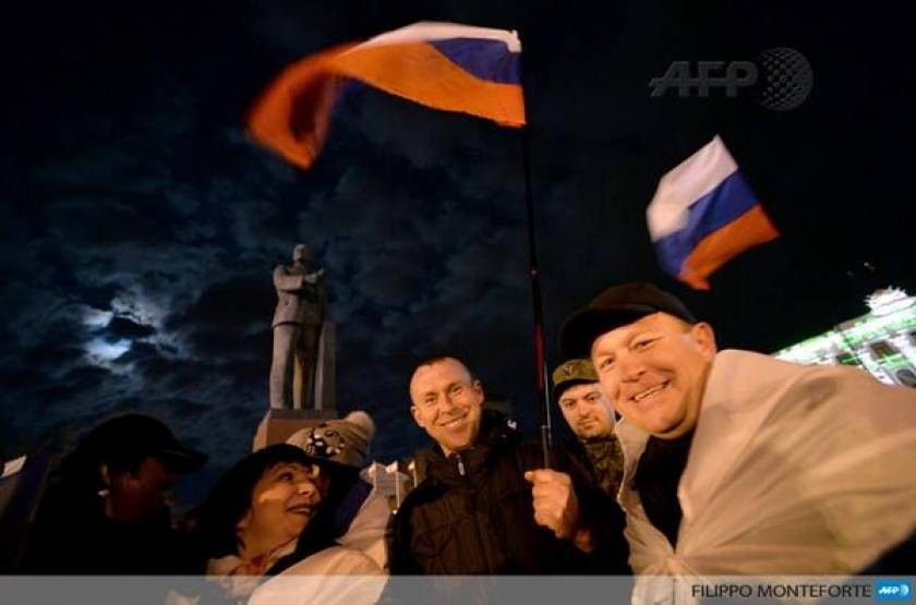 Κριμαία: Το 96,6%  υπέρ της ένωσης με τη Ρωσία
