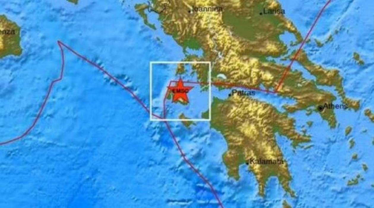 Earthquake 3,4R in Kefalonia