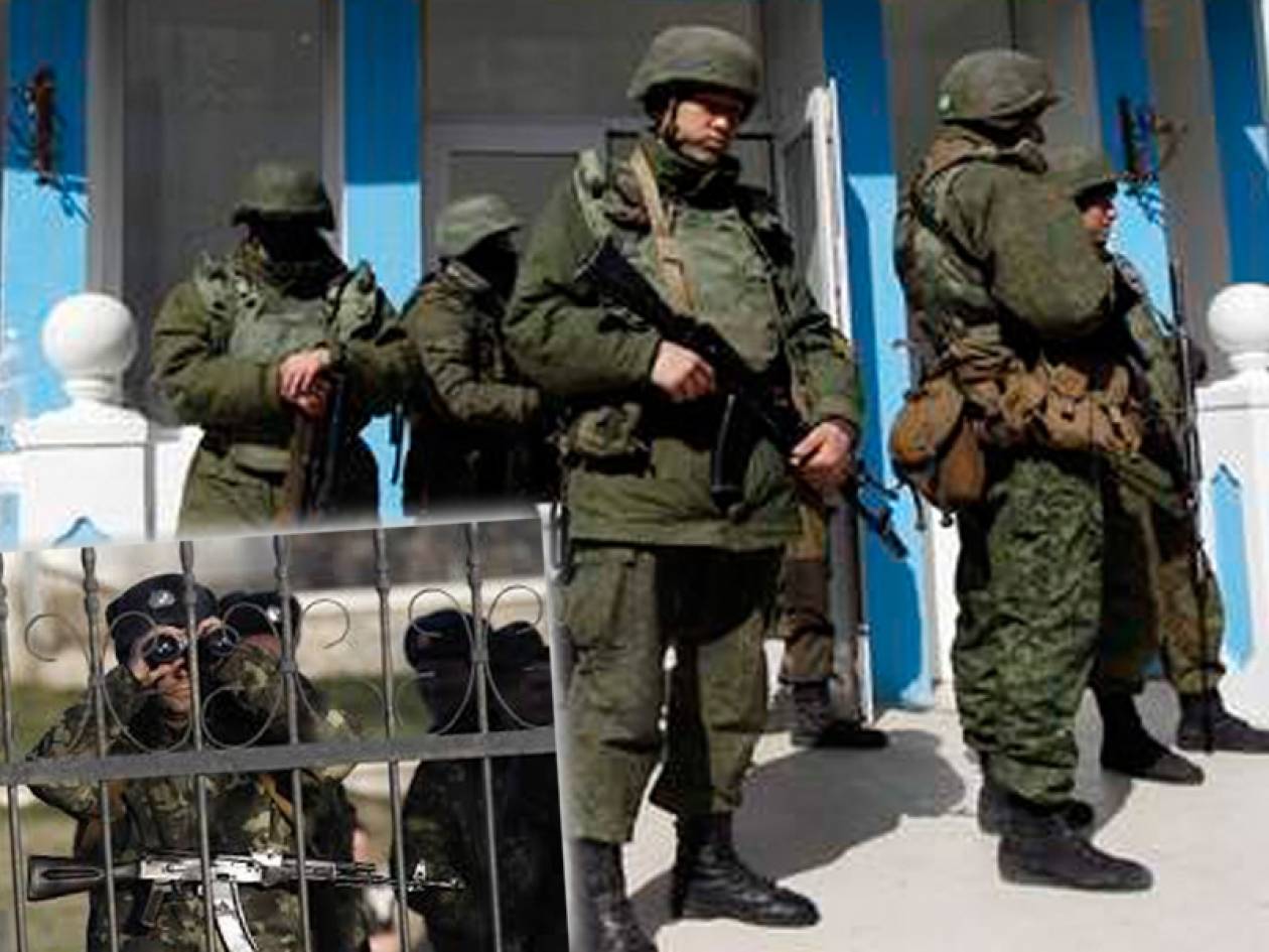 Κριμαία: Αντιμέτωποι με ένοπλους Ουκρανούς οι Ρώσοι
