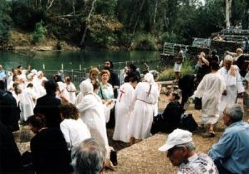 Τη Μ. Τετάρτη η προσκυνηματική βάπτιση στον Ιορδάνη ποταμό
