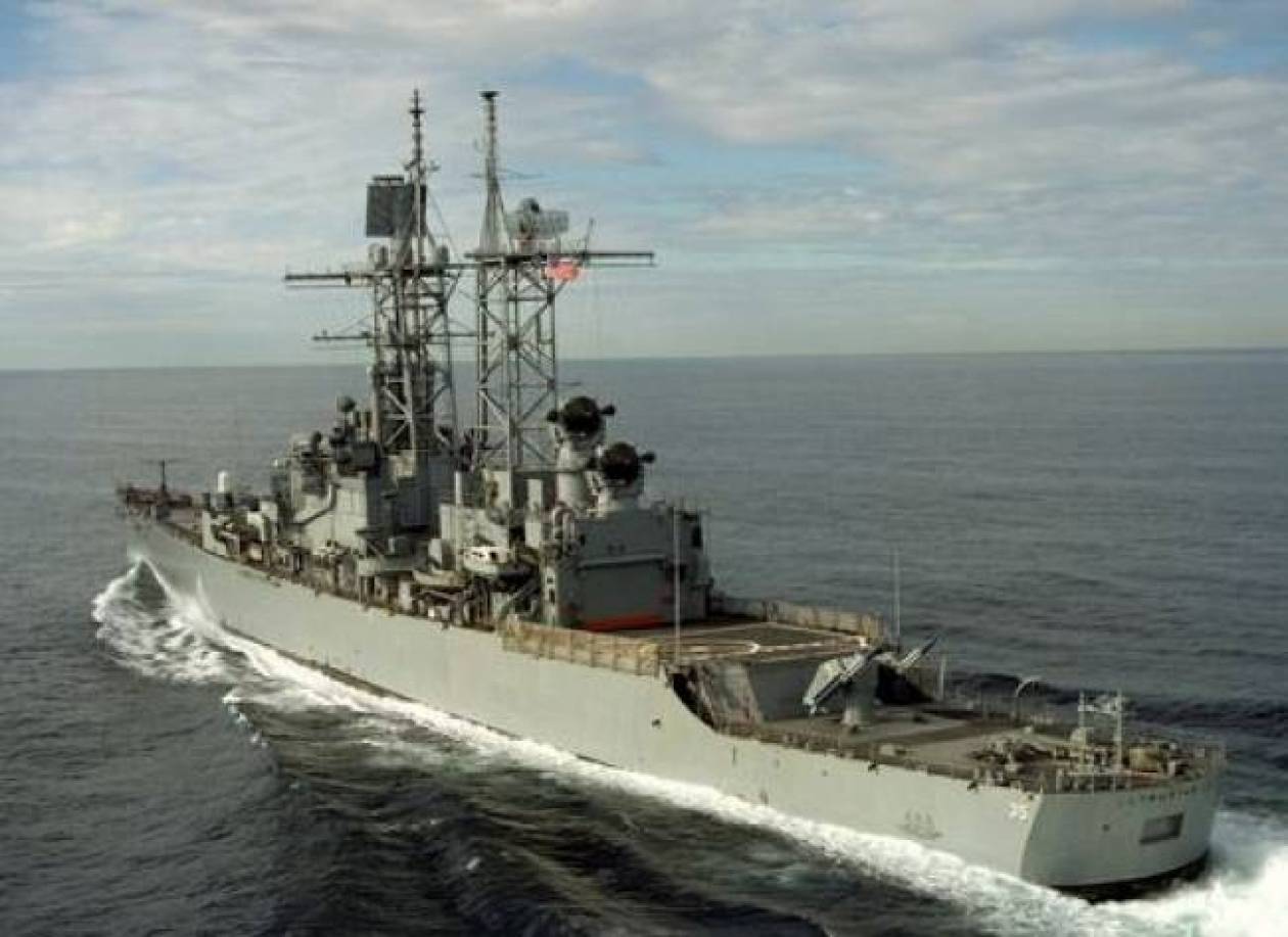 Το αντιτορπιλικό USS Truxtun πέρασε το Αιγαίο