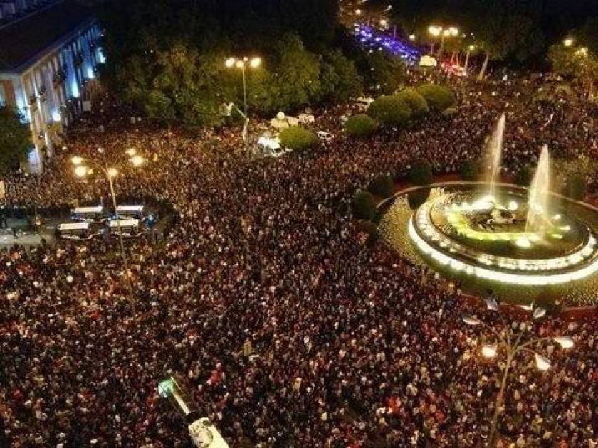 Μεγάλη διαδήλωση κατά της λιτότητας στη Μαδρίτη
