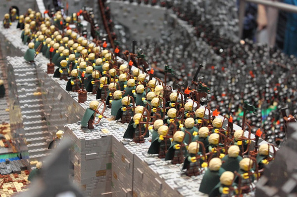 Μάχη από τον «Άρχοντα των Δαxτυλιδιών» με Lego! (photos)