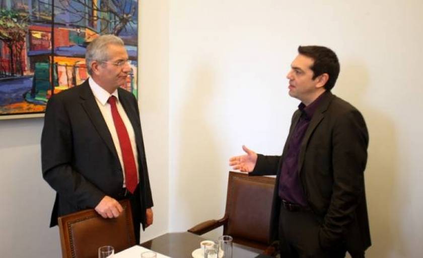 ﻿ Συνάντηση Αλ. Τσίπρα  με τον Άντρο Κυπριανού