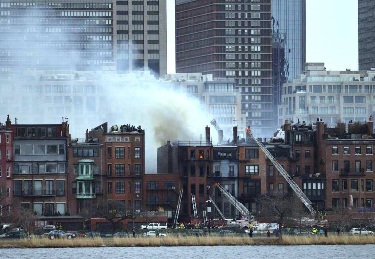 ΗΠΑ: Νεκροί δύο πυροσβέστες από την πυρκαγιά στη Βοστώνη