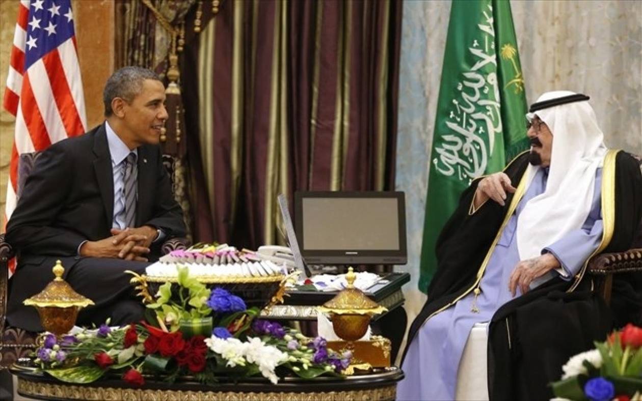 Σ.Αραβία: Συνάντηση Ομπάμα με το βασιλιά Αμπντάλα