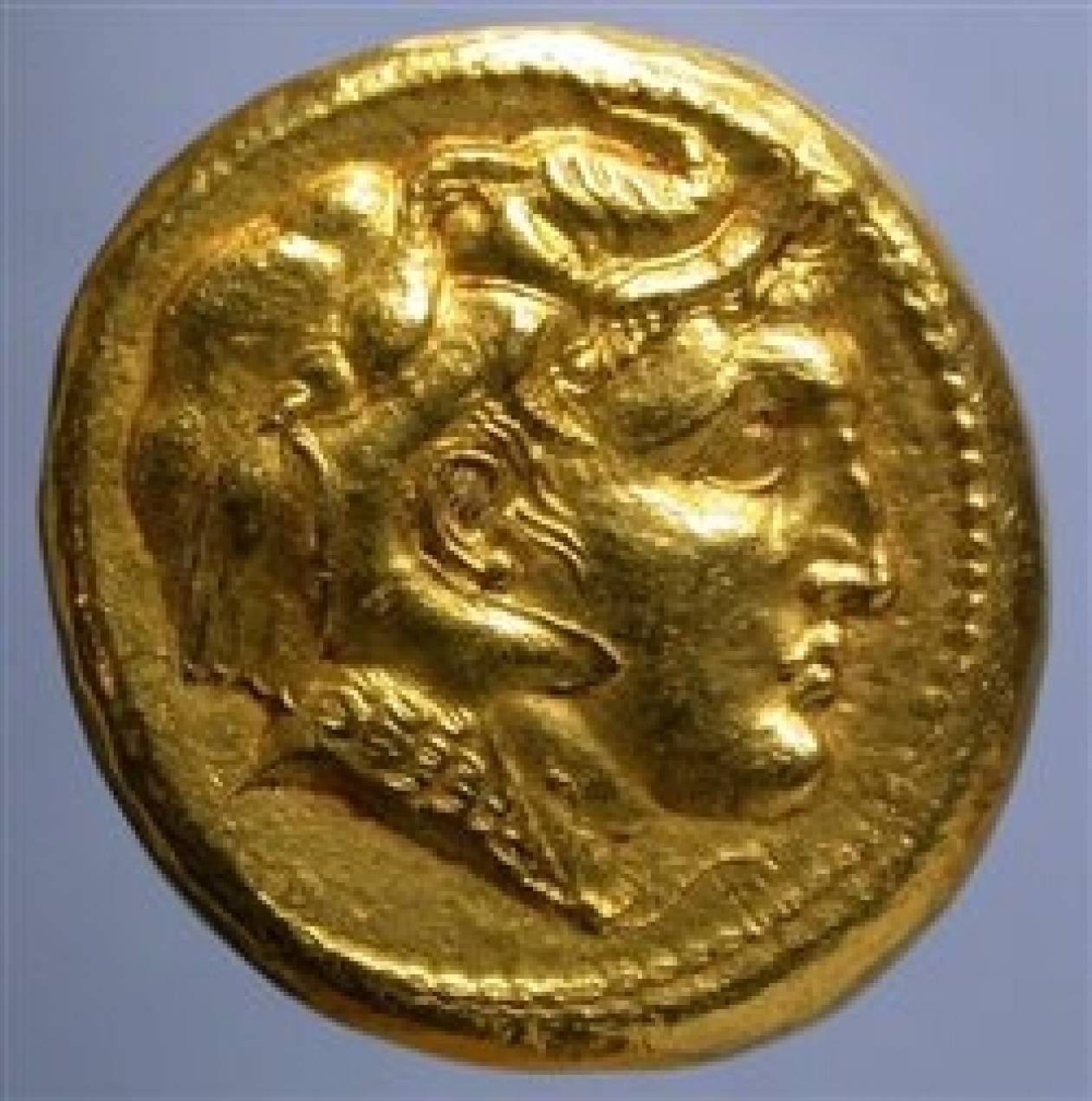 Στο φως μοναδικό χρυσό νόμισμα με το πορτραίτο του Μεγάλου Αλεξάνδρου