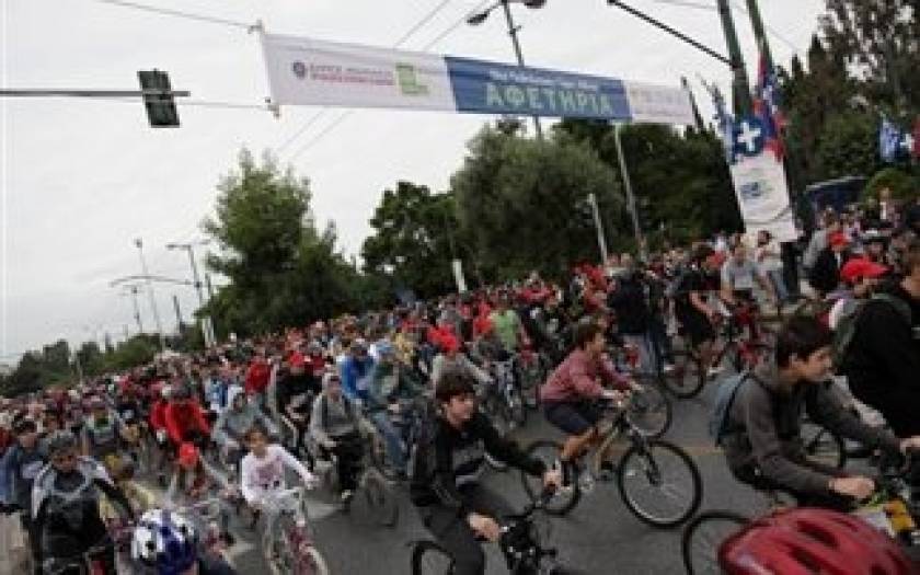 Την Κυριακή ο Ποδηλατικός Γύρος της Αθήνας