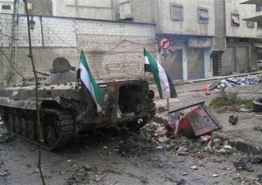 Ο συριακός στρατός κλιμακώνει τις επιχειρήσεις του κοντά στη Δαμασκό