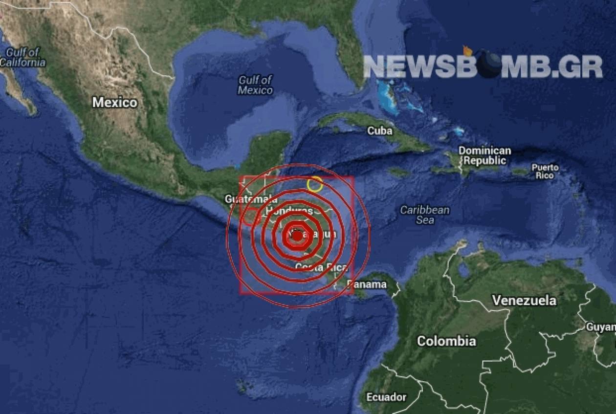 Σεισμός 6,1 Ρίχτερ στη Νικαράγουα