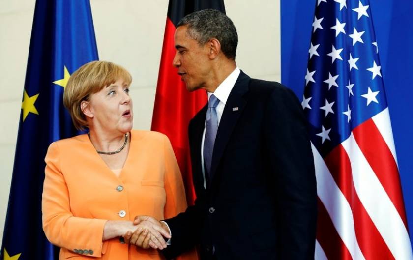 Για νέες κυρώσεις σε βάρος της Ρωσίας συζήτησαν Ομπάμα και Μέρκελ