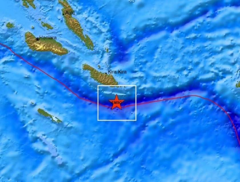 Σεισμός 8,3 Ρίχτερ στα Νησιά του Σολομώντα-Προειδοποίηση για τσουνάμι
