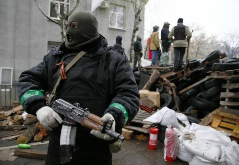 Ουκρανία: Αυτονομιστές κατέλαβαν γραφείο του δημάρχου στη Μαριούπολη
