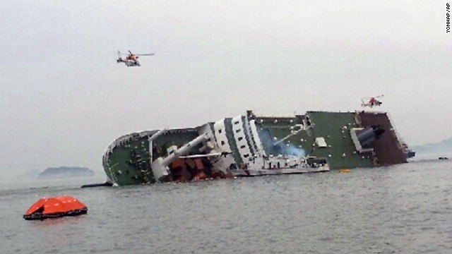 Ν.Κορέα: Βυθίστηκε πλοίο με 477 επιβάτες-Νεκροί και αγνοούμενοι
