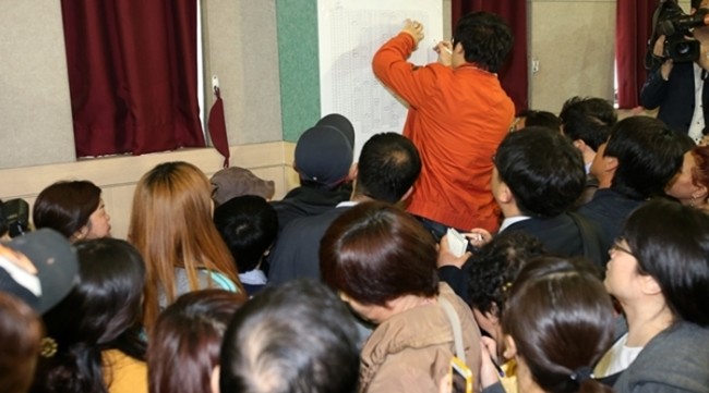 Ν. Κορέα: «Σβήνουν» οι ελπίδες για τους 284 αγνοούμενους (vid+phs)