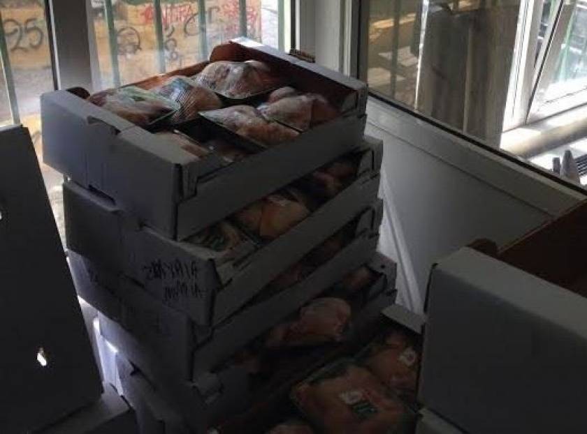 Ηράκλειο: Μοίρασαν κρέας σε άπορες οικογένειες