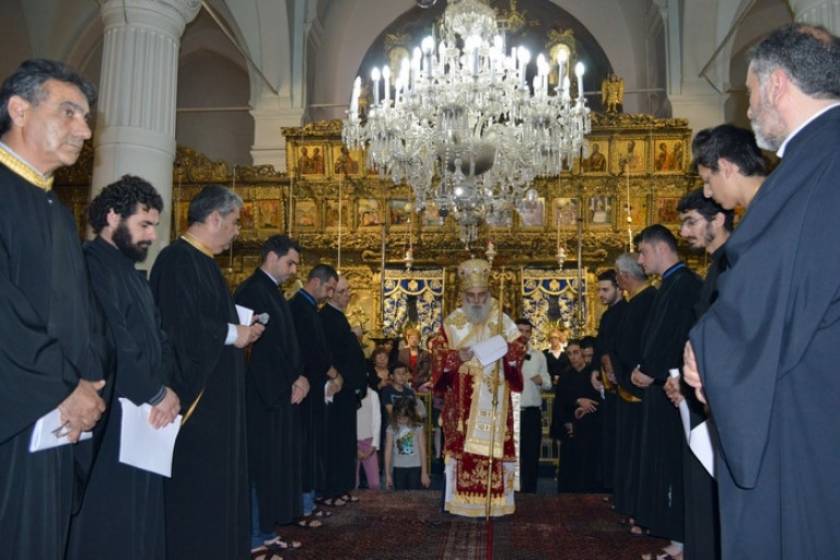 Λευκωσία: Τελετή Ιερού Νιπτήρος στη Παναγία Φανερωμένη
