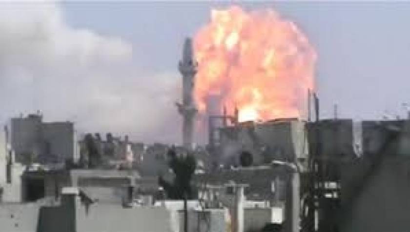 Συρία: 14 νεκροί από έκρηξη έξω από τζαμί στην πόλη Χομς