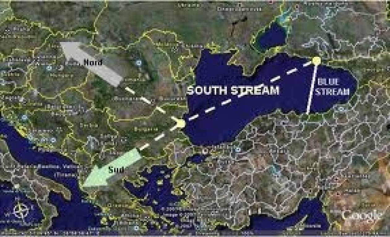 Ρωσία: Η αναστολή από την Ε.Ε. δεν εμποδίζει τον South Stream