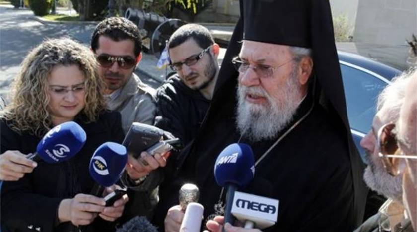 Αρχιεπίσκοπος Κύπρου: Με πίστη στο Θεό θα έλθουν καλύτερες μέρες