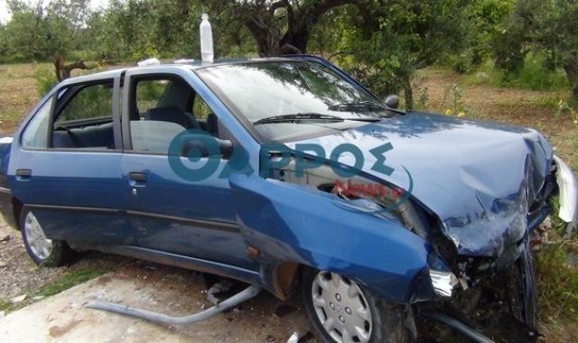 Μεσσηνία: Τροχαίο ατύχημα με δύο τραυματίες