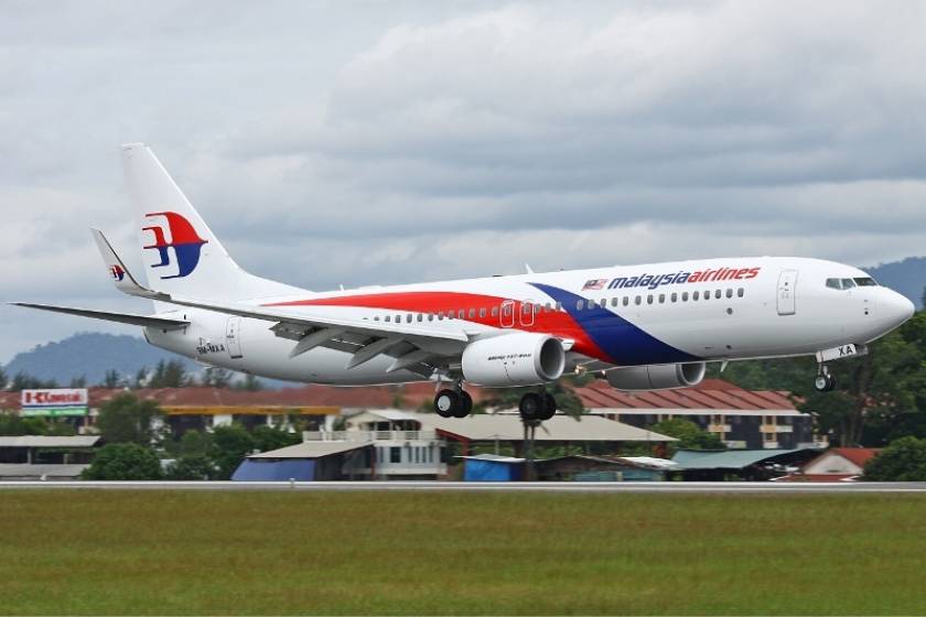 Αναγκαστική προσγείωση μπόινγκ της Malaysia Airlines
